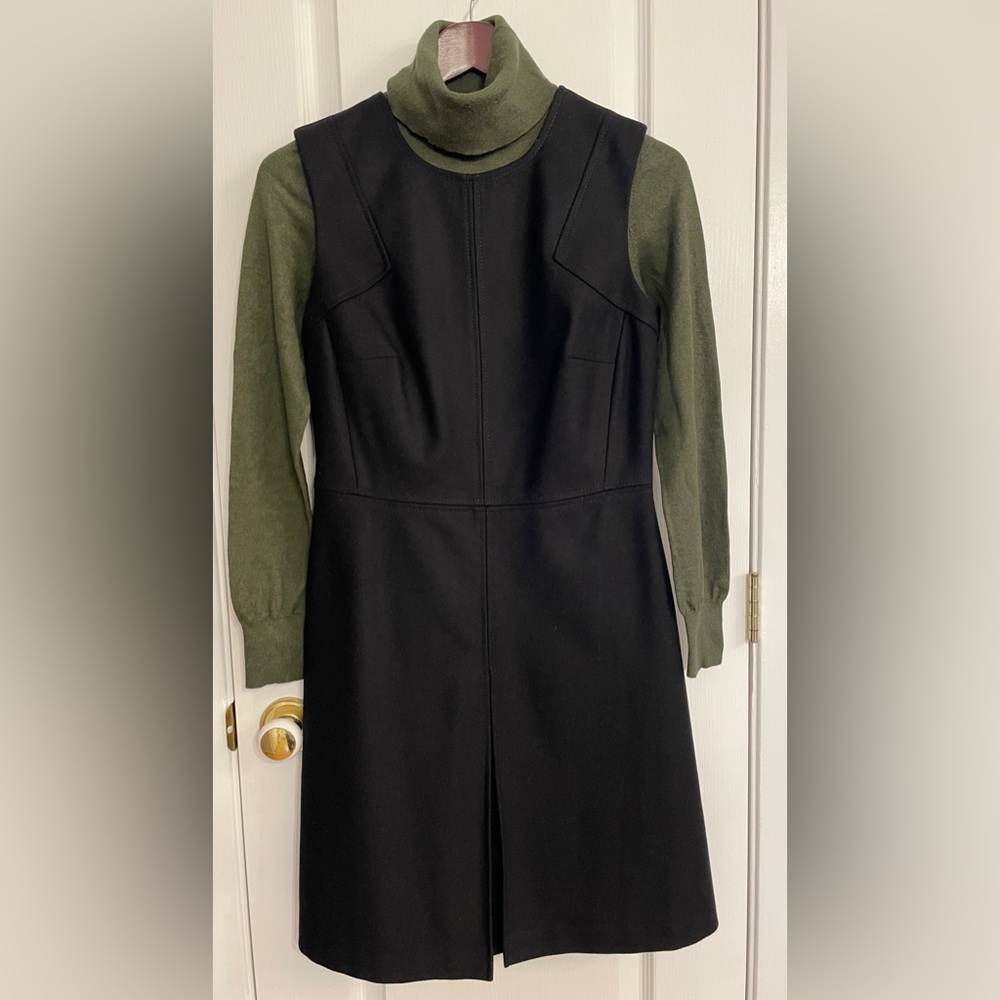 United Colors Of Benetton Black Wool Dress